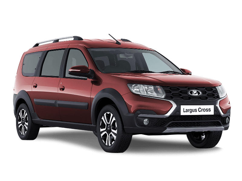 Купить Lada Largus Cross в Омске - Красный «Красный сплав» (136) - металлик