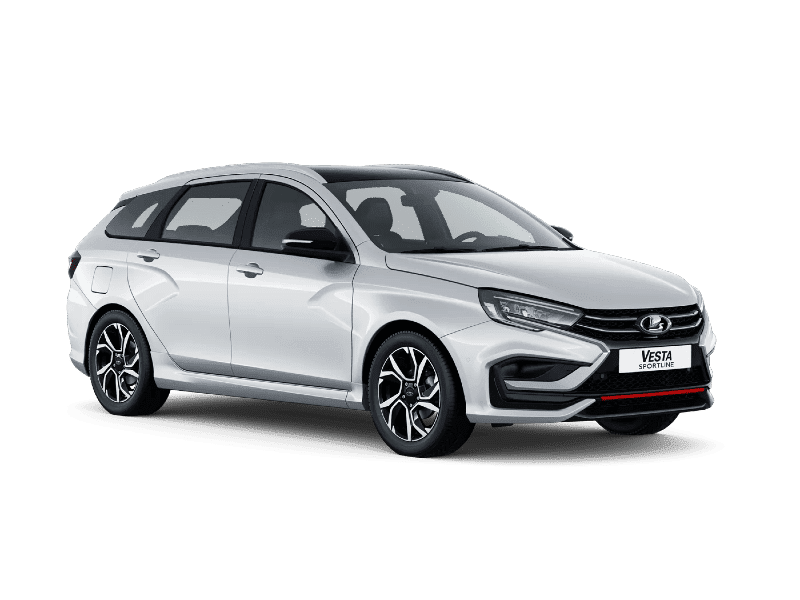 Купить Lada Vesta SW Sportline в Омске - БЕЛЫЙ "ЛЕДНИКОВЫЙ" (221)