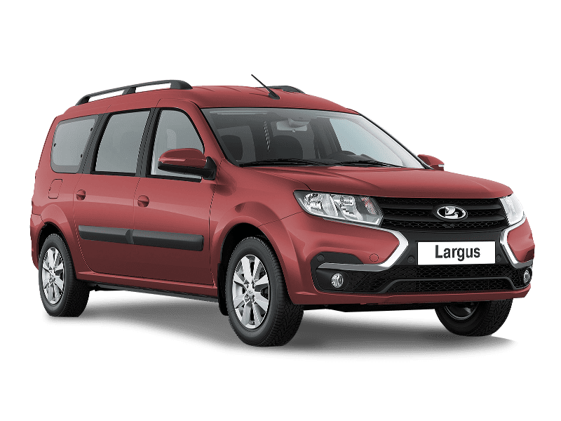 Купить Lada Largus в Омске - Красный «Красный сплав» (136) - металлик