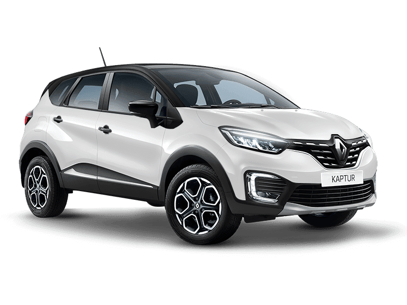 Купить Renault Kaptur в Омске - Белый с черной крышей