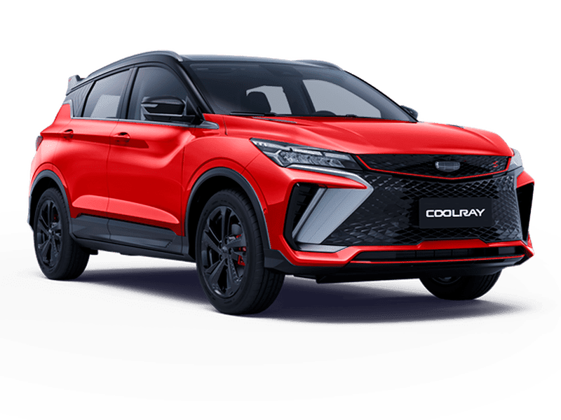 Купить Geely Coolray Новый в Омске - Красный