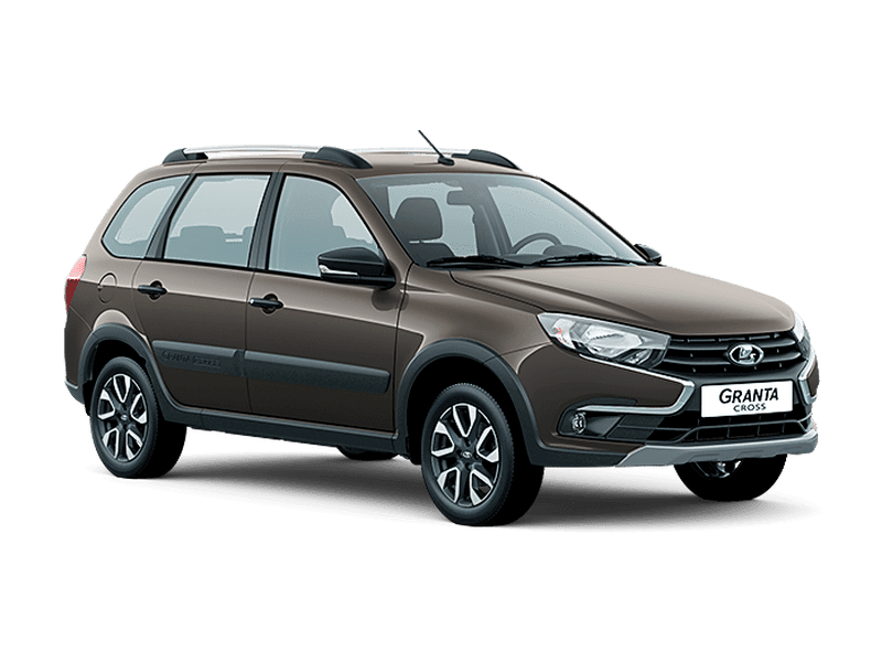 Купить Lada Granta Cross в Омске - Серебристо-темно-серый «Борнео» (633) - металлик