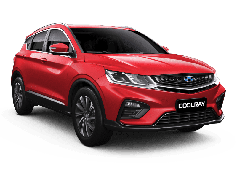 Купить Geely Coolray в Омске - Красный