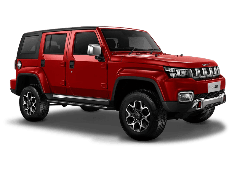 Купить BAIC BJ40 в Омске - Красный металлик